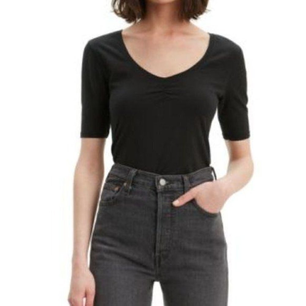Hooked Up Fitted Short Sleeve Top Women's. Size Small Juniors. New With Tags.